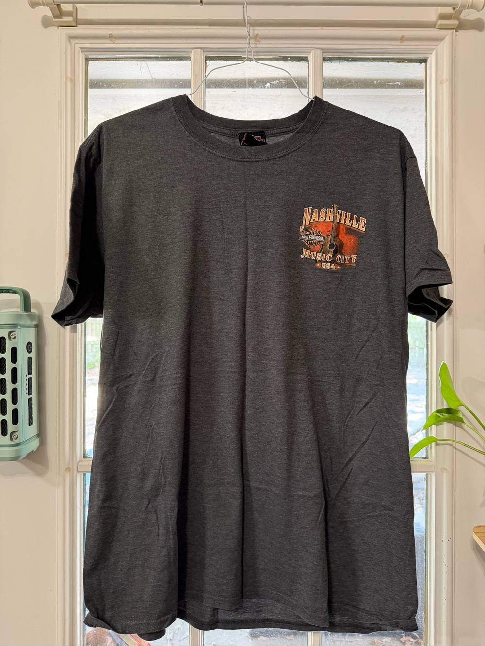 Harley-Davidson Charcoal Nashville Music City Graphic Tee